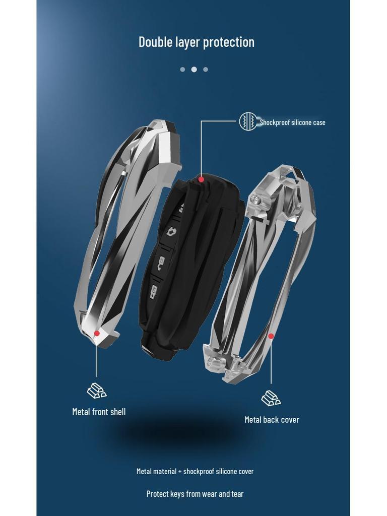 Ford Key Case Cover for Lingrui, Lingyu, Territory, and Mondeo Models