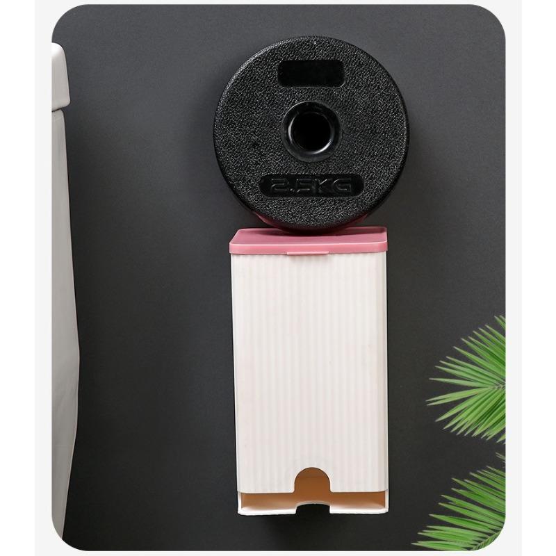 Wall-Mounted Sanitary Napkin Dispenser Box, Home Bathroom Feminine Hygiene Storage Box