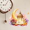 Chandelier Moon Bedroom Living Room Entrance Hall Home Decor Wall Sticker