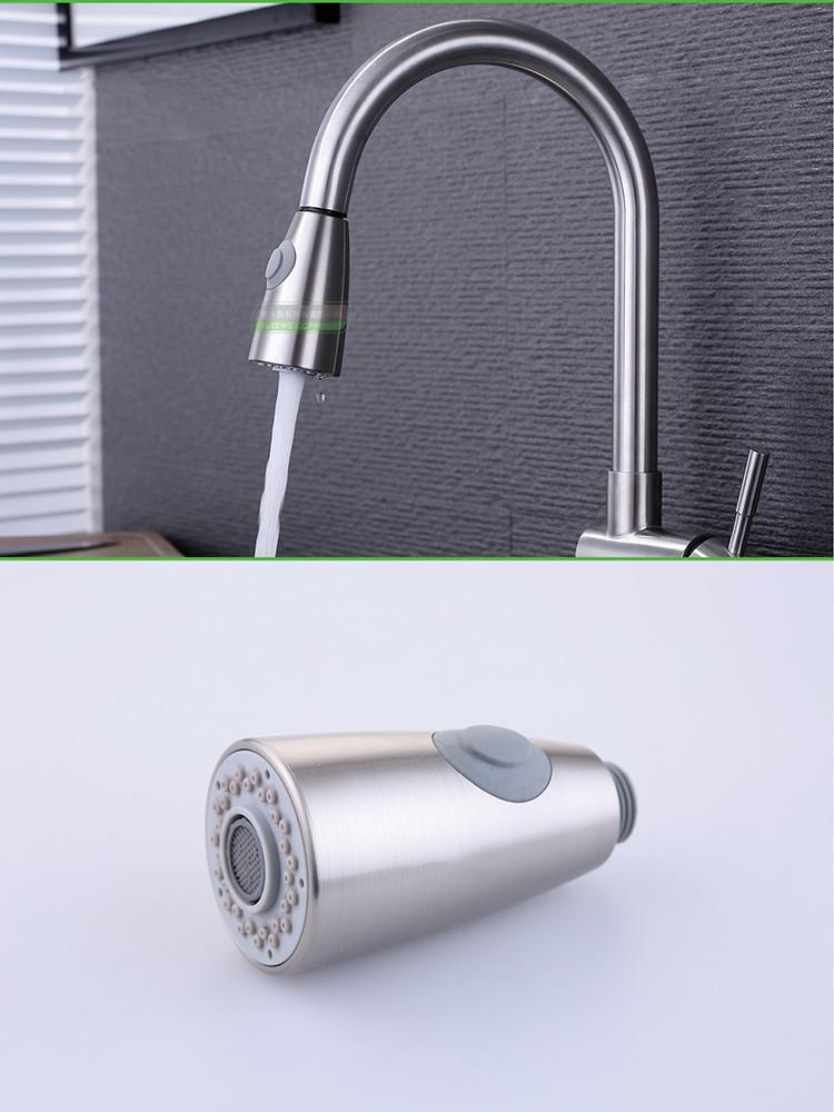 Shower Head ABS 2 Way Kichen Faucet Replacement Parts Faucet Accessories Spouts Kitchen Faucet Nozzle Factory Direct Sale price