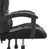 Gaming Chair In Black and Camouflage Artificial Leather