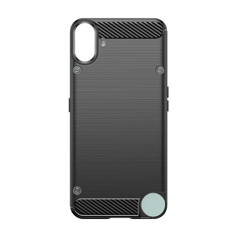 For Cover Nothing CMF Phone 1 Case Nothing CMF Phone 1 Anti-knock Silicone Carbon Fiber Back Case For Nothing CMF Phone 1 Case
