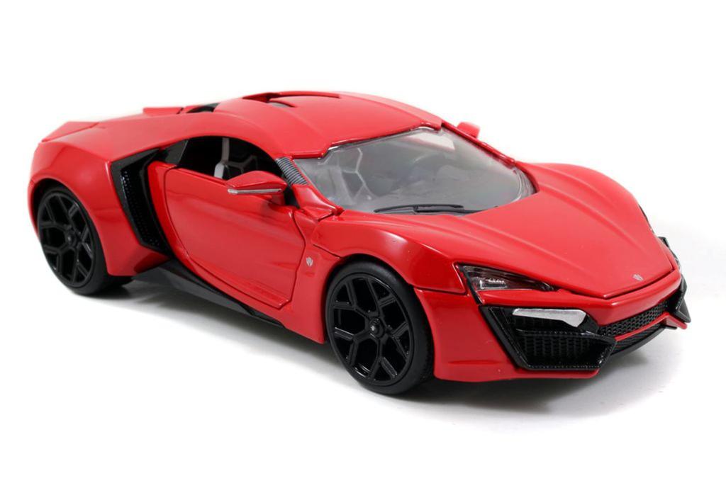 Jada 124 Scale 97377 Fast & Furious - Lykan Hypersport - Red