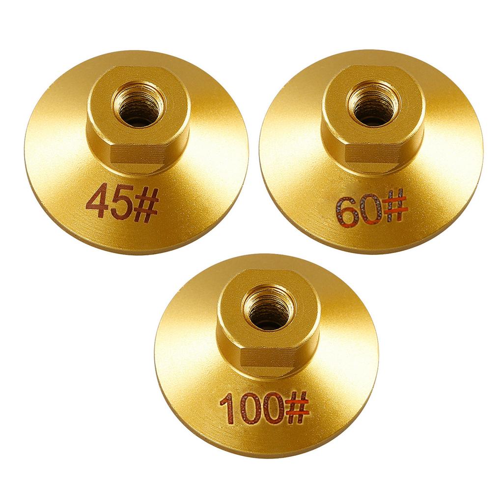 Efficient 2in Brazing Polishing Discs Brazed Flat Grinding Head Perfect for Craftsmen,DIY Enthusiasts,Repair Enthusiasts