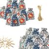 Advent Calendar Bags 24 Days Gift Pouches Festival Candy Fill Sacks for Home Office Decor