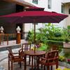 Outdoor Roman Umbrella Surface Polyester Sunshade Umbrella Cloth Replacement Sunscreen Rainproof Garden Courtyard Umbrella Cloth