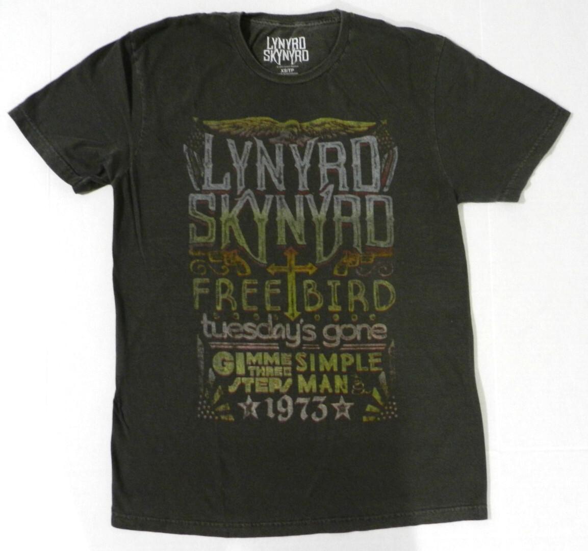 Lynyrd Skynyrd Free Bird 1973 Graphic Tee New S