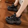 Thick-soled Dad Shoes Women's 2025 Autumn New Casual Sports Shoes Versatile Lightweight Soft-soled Inner Height-increasing Women's Shoes