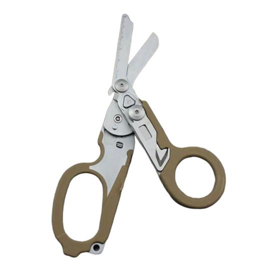 

Ножницы для экстренного реагирования Карманные складные ножницы Компактный дизайн Портативные Многофункциональные Травматические ножницы Резак для ремня безопасности