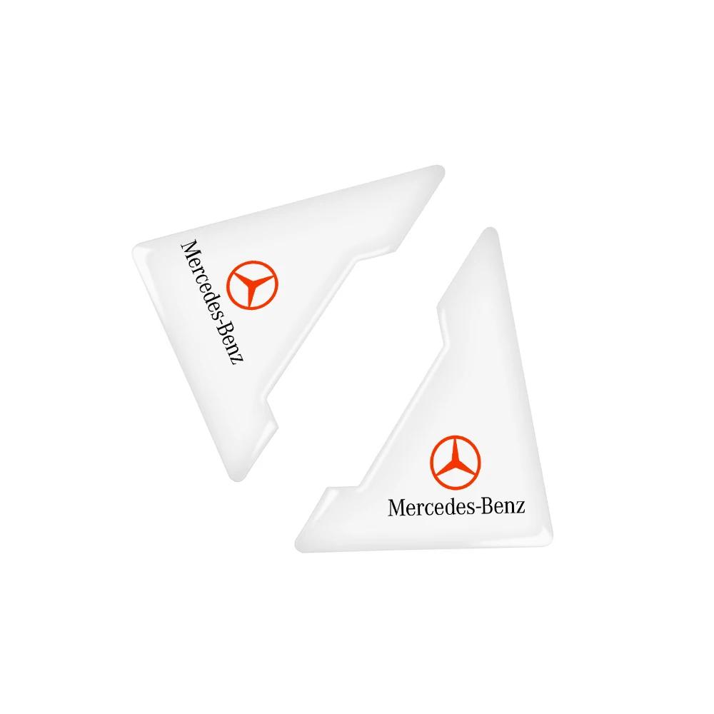 FJR5   Hot 2025 2Pcs Silicone Car Door Corner Cover Anti-Scratch Protection Stickers For Mercedes Benz AMG W202 W203 W204 W205 W210 W21