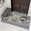Europe Style Geometry Round Pattern Carpet Living Room Sofa Bedroom Study Kitchen Entrance Door Mat Non-slip Fashion Decor Rug