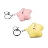 Smile Stars Smile Stars Plush Keyring Fluffy Fur Smile Stars Backpack Pendant  Wedding Gifts
