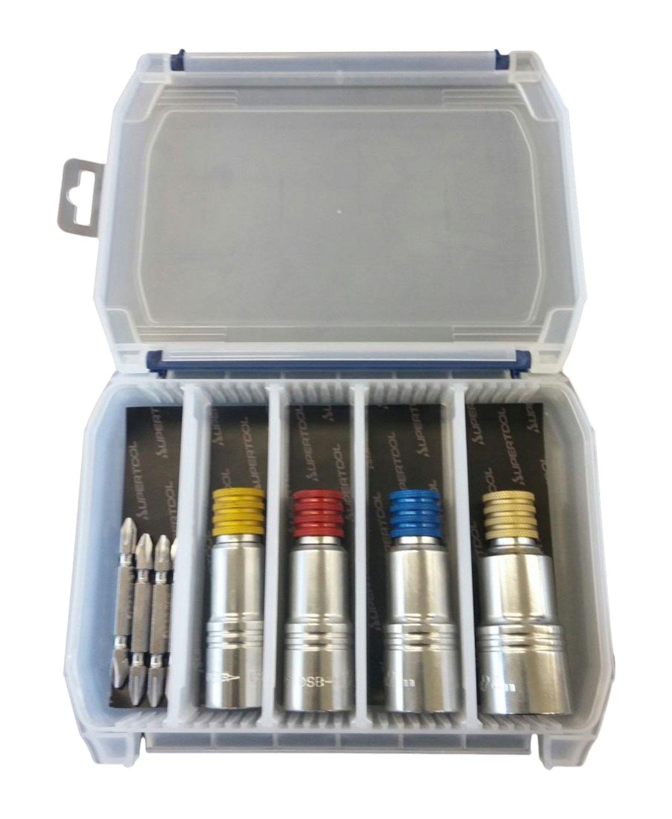 

SUPERTOOL Socket Bit Set for Electric Doll Limited Set MO6101 [Special Product]