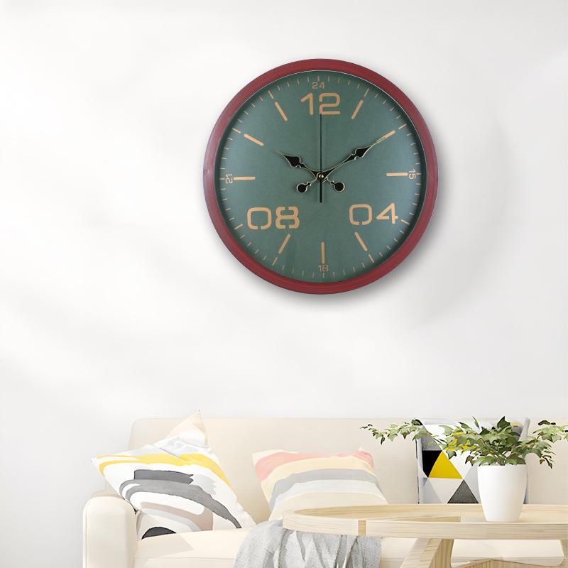 Light Luxury Creative Wall Clock Modern Living Room Silent Clock Style Bedroom Art Wall Clock Home Personalized Decorative Clock