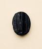 Black Tourmaline Druzy Cabochon | Sparkling Black Gemstone for Jewelry Making | Druzy Stone for Pendants, Rings