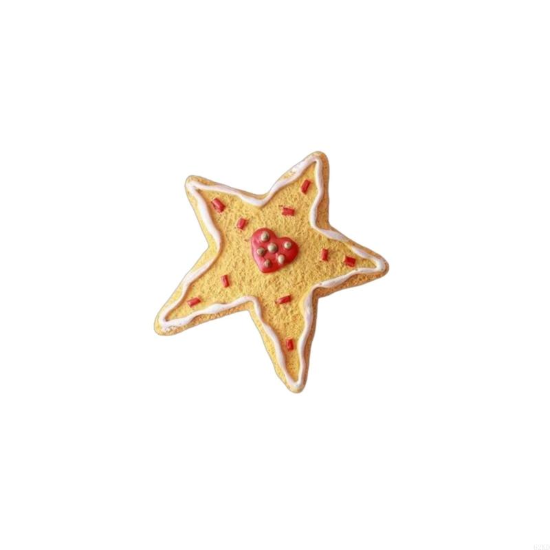 62KD Christmas Snowflake Star Heart Refrigerator Sticker Christmas Decoration Accessories Hanging Pendant