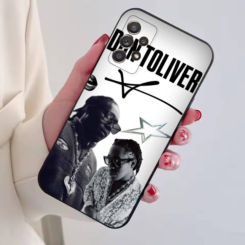 D-Don toliver Cooler Rapper Handyhülle Schwarzes Silikon Weich Für Samsung S25,S24,S21,S22,S23,S30,Ultra,S20,Plus,Fe,Lite