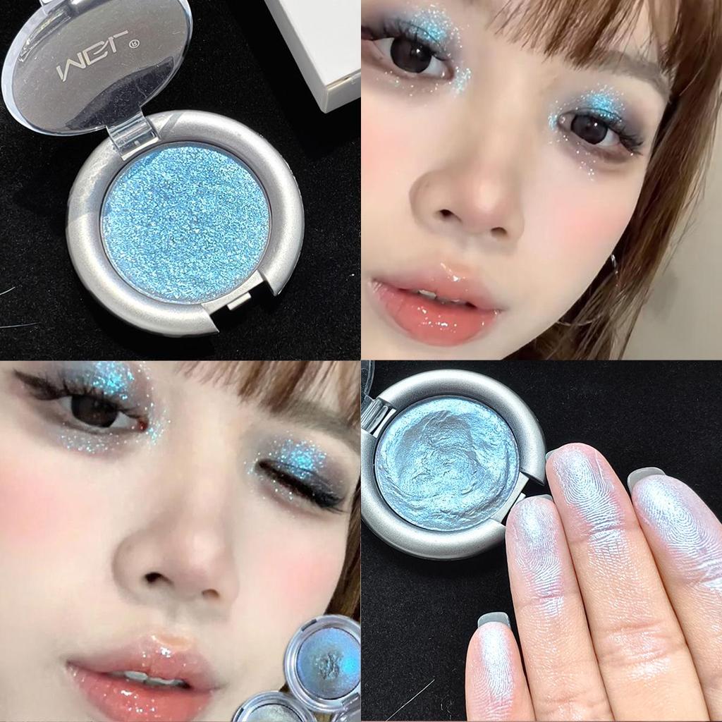 MGL Light Rhythm Shimmering Eyeshadow Palette – Pearlescent Polarized Highlight & Under-eye Glow
