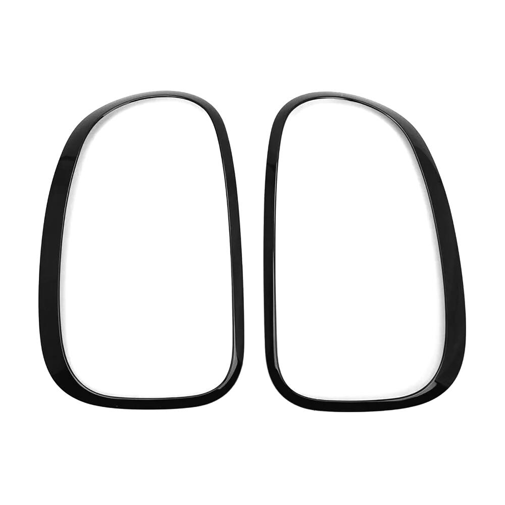 

Headlight / Tail Lights Cover Ring Decoration Trim for MINI Cooper R60 Countryman John Works 2011-2016 Light Decoration Sticker Black For Tail light