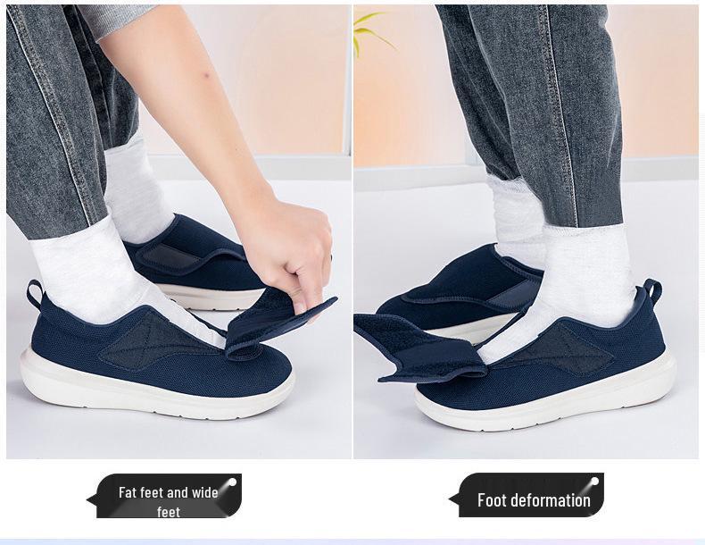 Rozšířené Pohodlné Unisex Chodící Boty pro Široká a Oteklá Chodidla - Velká Velikost