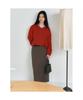 Diaepeocheo Classic H Line Skirt Brown (Ta6227A02D)