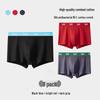 LEE Men's Combed Cotton Antibacterial Boxer Briefs 3-Pack