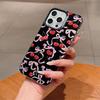 Cherry Bow Is Suitable for Apple 16Pro Mobile Phone Case Creative Iphone15plus High-end 14 Niche 13/11