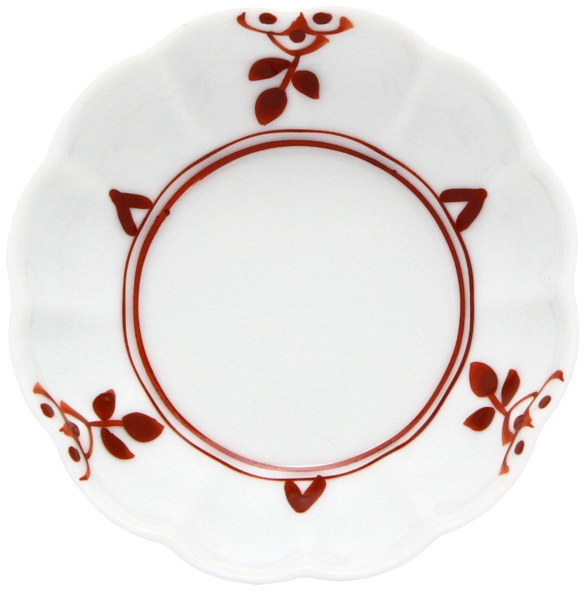 

Arita Koyo small plate with small flower tip ware, kiln, chrysanthemum-shaped