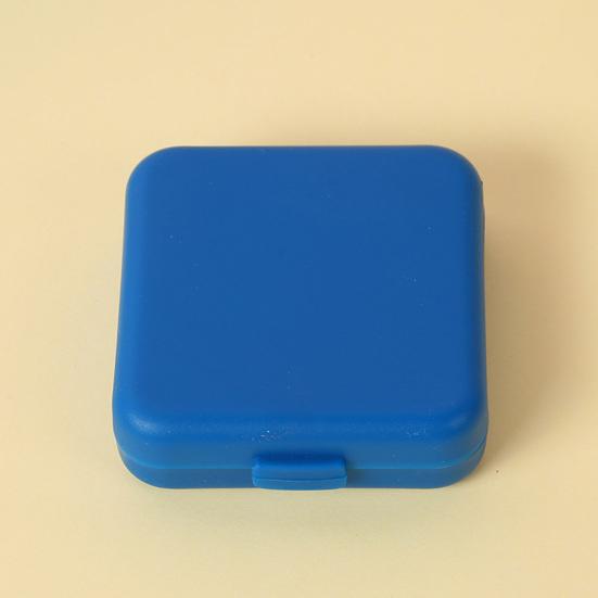 Pill Organizer with Buckle Sealing Design 4 Compartments Dose Management Container Moisture Proof Pill Storage Portable Pill Box for Travel Daily