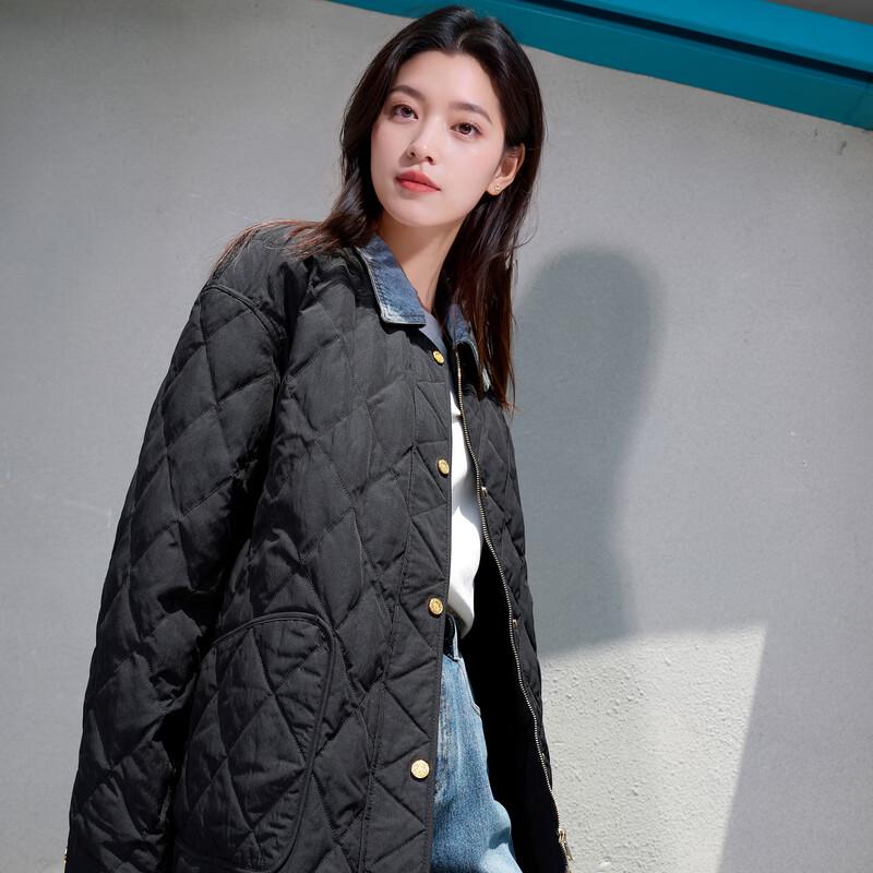 

Sancai Plus Size Women s Faux Two-Piece 90% White Duck Down Jacket XL 170/96B