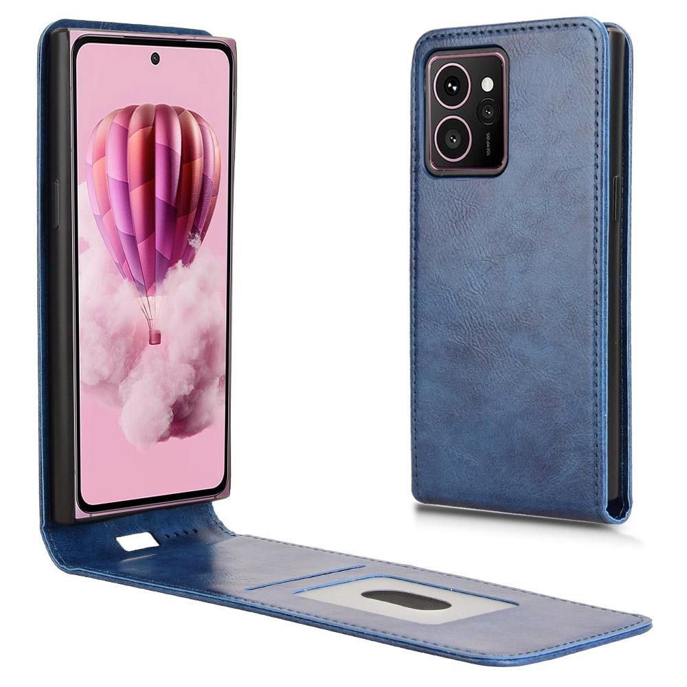 For HMD Skyline Case with Card Slot Magnetic Vertical Flip Leather Phone Cover
