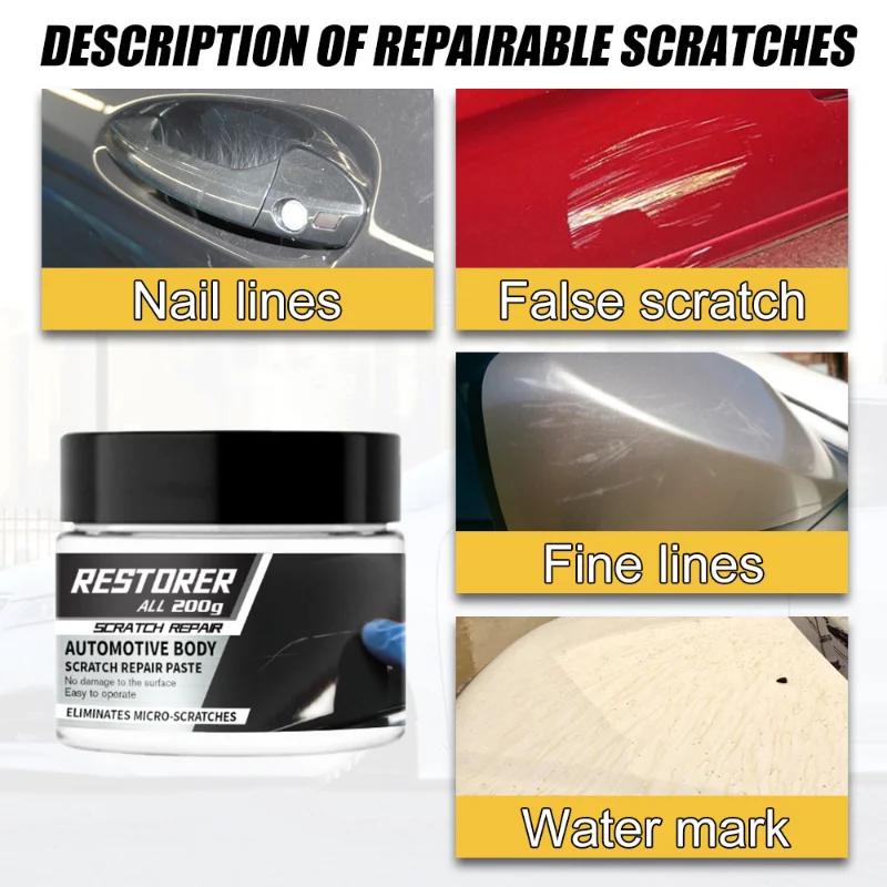 Car Scratch Remover Paint Care Tools Car Swirl Remover Scratch Repair Polishing Waterproof Car Body Abrasive Anti Scratch Wax