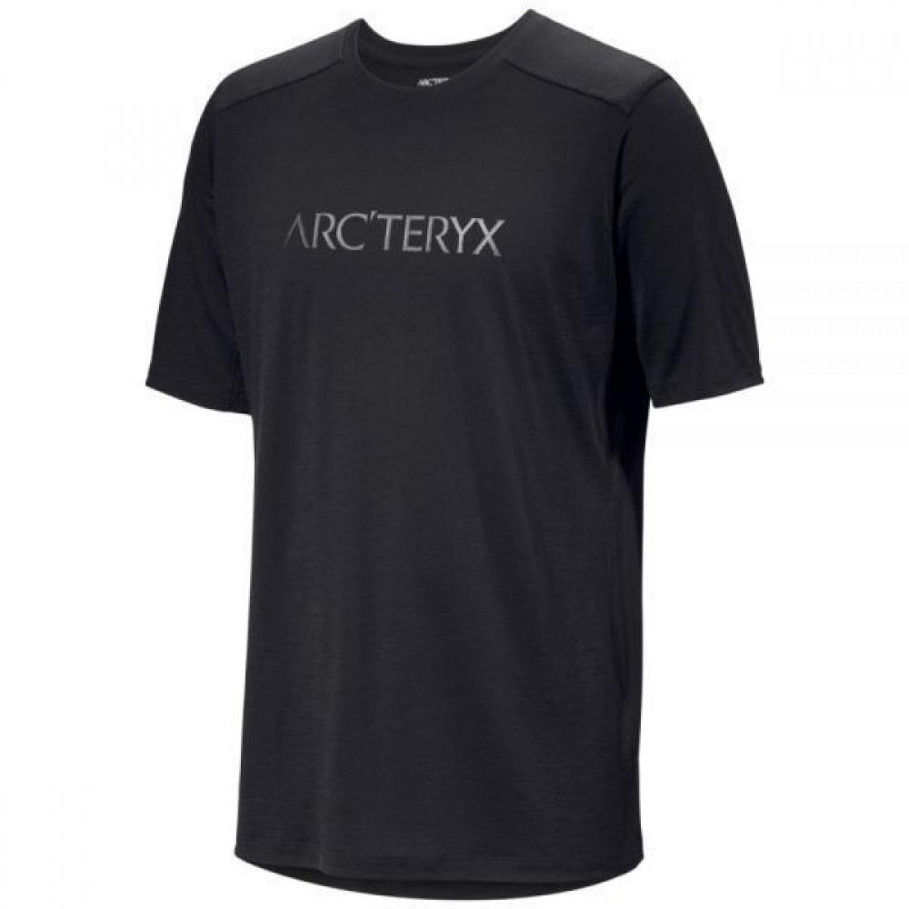 Arc Teryx Ionia Merino Wool Arkward Logo Ss Man  Atofmx7733blk Black/S (around 95)