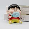 Adorable Crayon Shin-chan Action Figure Cute Pvc Desktop Model For Collectors