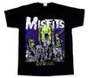 Unisex Short Sleeve Crew Neck Cotton T Shirt Misfits Skull Earth Ad A.D. Wolfs Blood Danzig