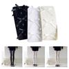 Women Hollow-Out Sheer Fishnet Pantyhose Japanese Style Sweet Bowknot JK Floral Lace Patterned Leggings Mesh Tights