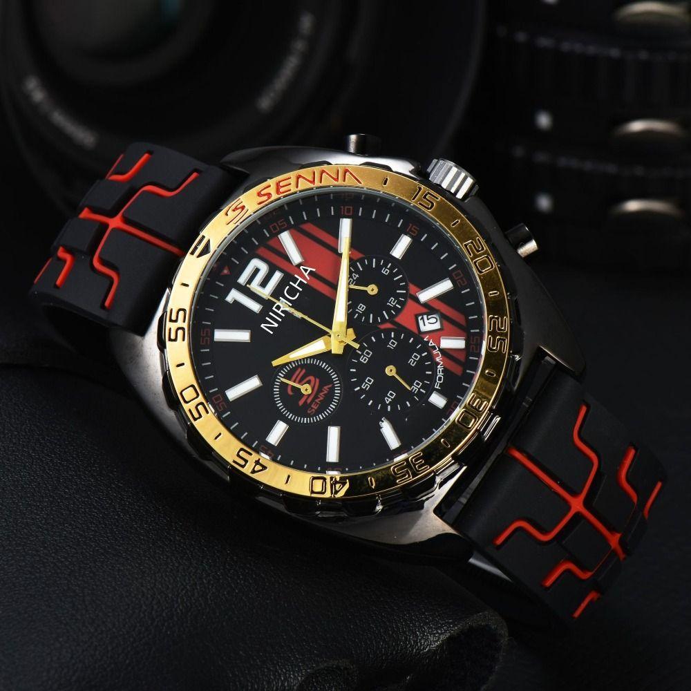 Stainless Steel Casual Watches Quartz Movement Chronograph New Fashion Style Clock