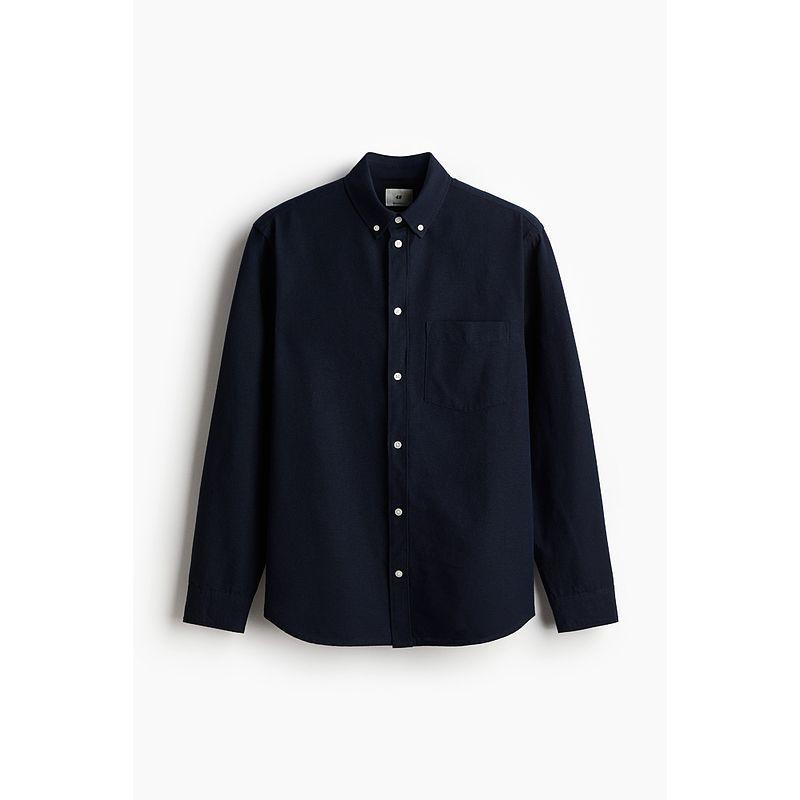 

Мужская рубашка HM Осенняя Тонкая С Длинным Рукавом Деловой Повседневный Формальная Одежда Топы Рубашка Пальто 1013956