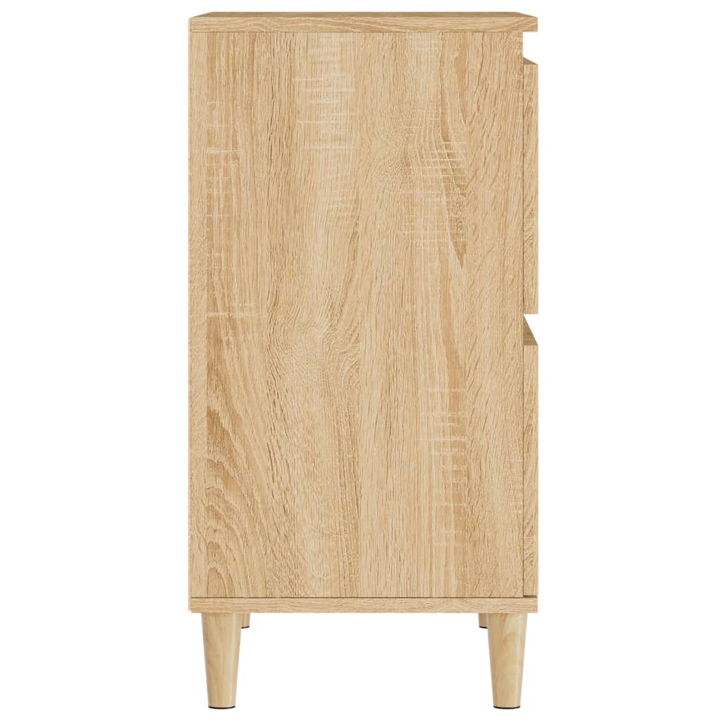Vidaxl Chest of Drawers, Sonoma Oak, 60X35X70 Cm, Wood-Based Material