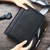 Langjie A5 Leather Loose-leaf Business Notebook