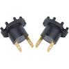 2 pcs Headlight Socket Bulb Holder B28V510A3 for 3/5 /323, ER6-F 2012/2015, SL1000 2001/2005
