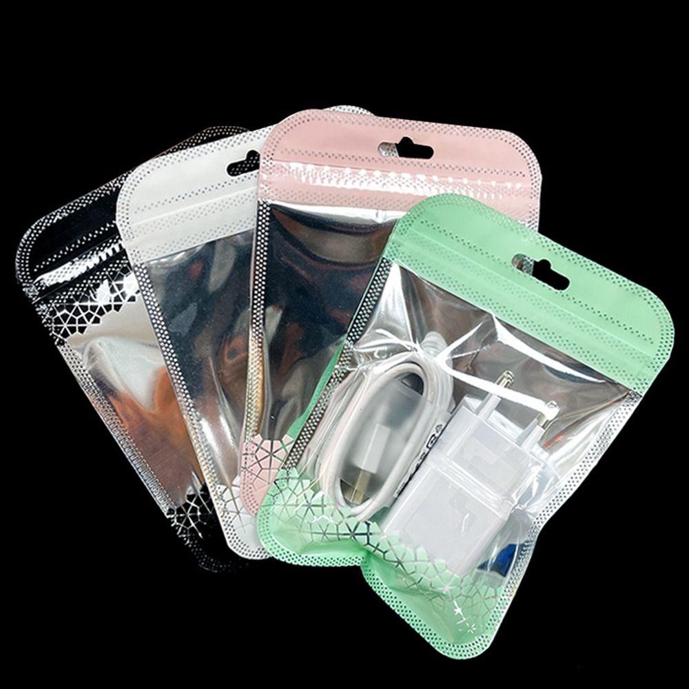 

С отверстием для подвешивания, закрывающиеся витрины для ювелирных изделий, самозапечатывающиеся пакеты, упаковочная сумка, пакеты на молнии, пакеты OPP