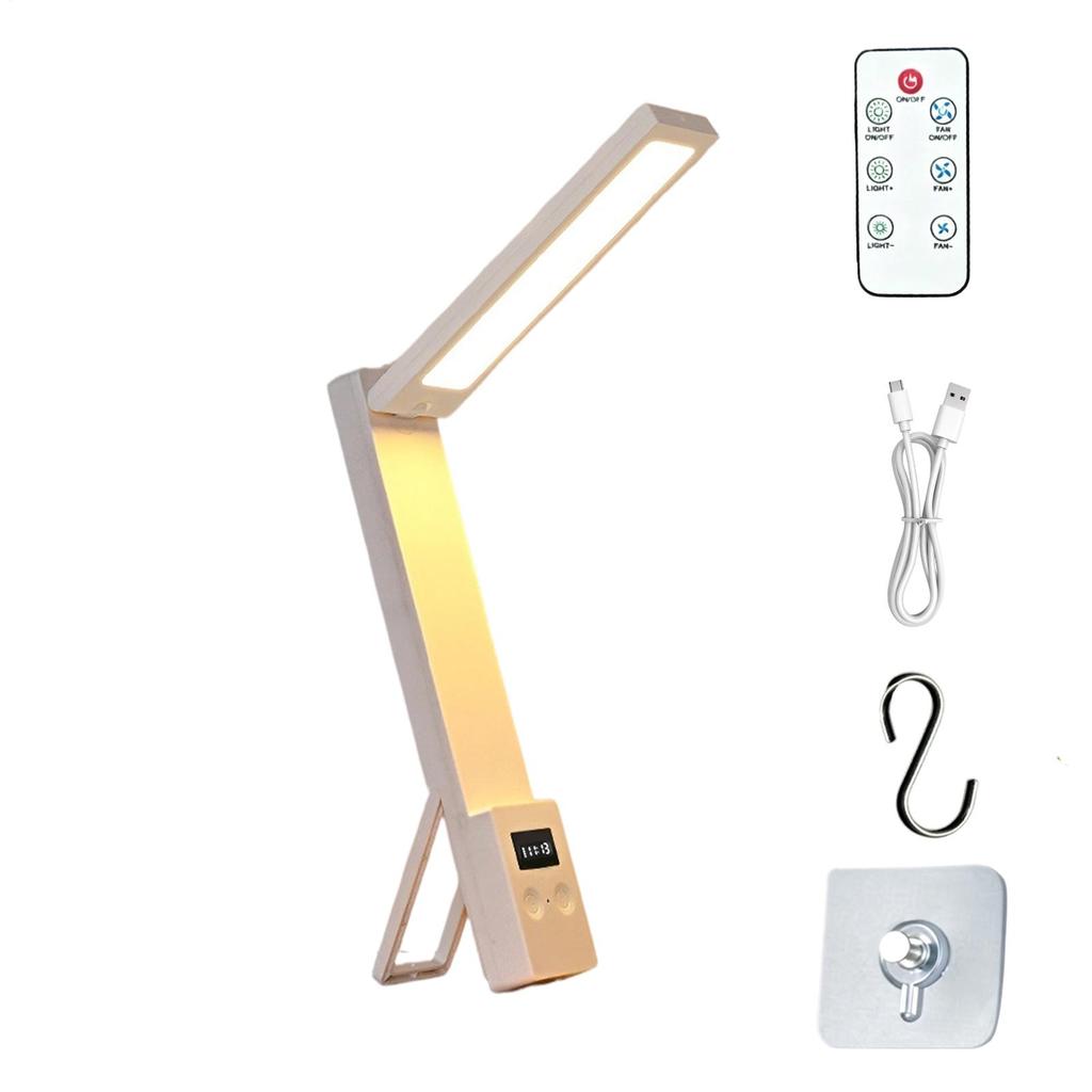 Magnetic Desk Light Remote Control Foldable Rechargeable Table Lighting 3 Brightness Dimmable Magnetic Desk Lamp for Study Table