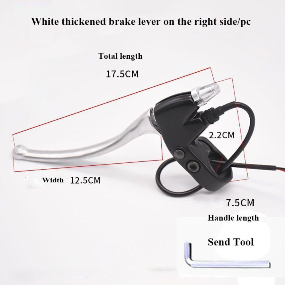 with Wire Power-off Switch Bicycle BMX Handle Ultralight Cycling Brake Levers  Bicycle Accessories