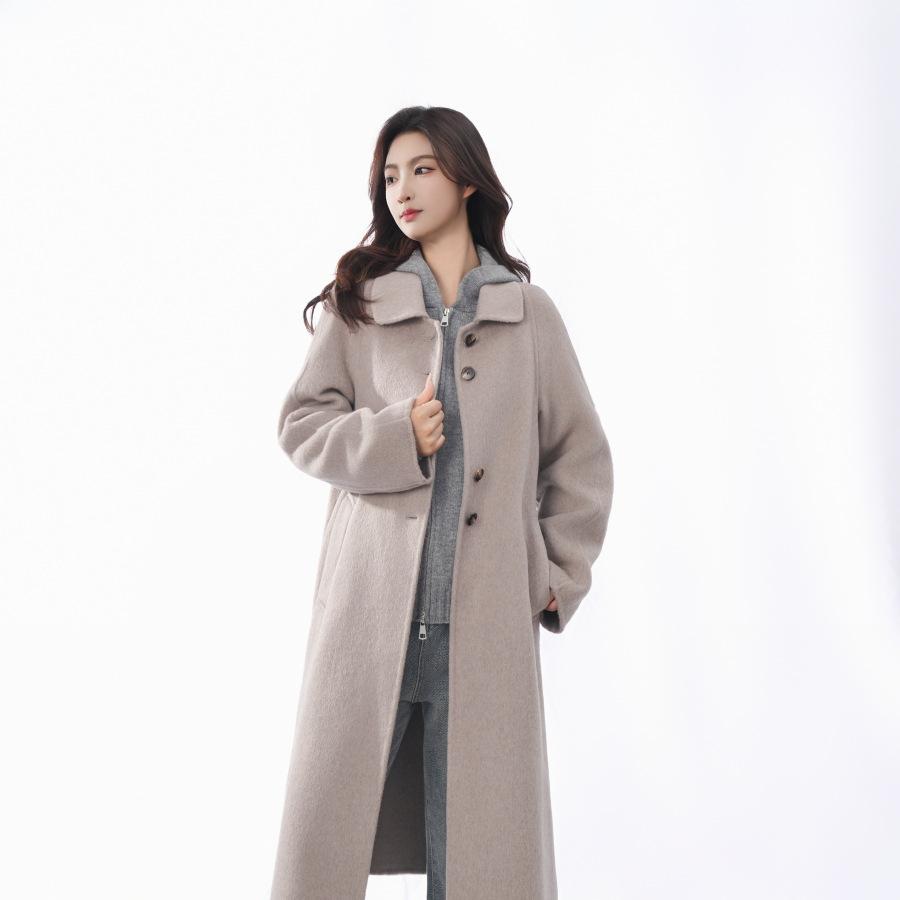 

Премиальная двусторонняя шерстяная куртка для женской осенне-зимней коллекции, новая, маленькая, утолщенная 8286 L