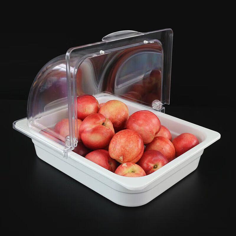 Melamine Buffet Display Tray with Dust Cover