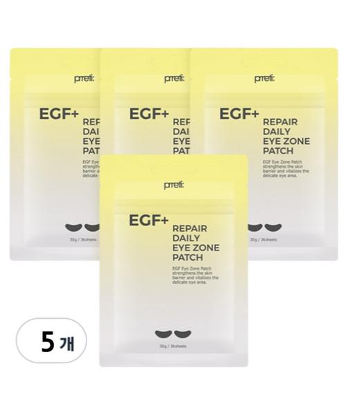 Pretti EGF+ Repair Daily Eye Zone Patch 36 sheets * 5ea NONE