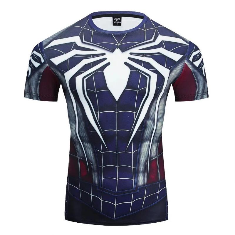 2026 New 3D Print T Shirt Mens Short Sleeve Hot Captain Inspired Comic Book America Superhero Printed T-Shirt for men
