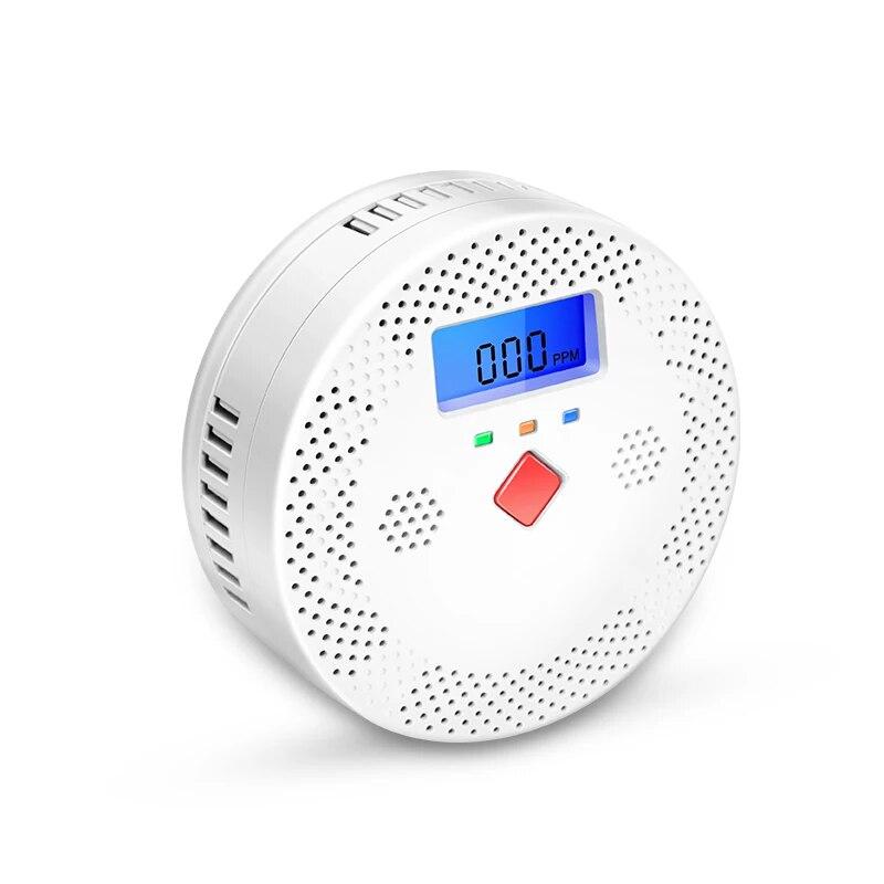 Tuya WIFI CO PPM Detector Warning Siren Carbon Monoxide Detector with LCD Indicator Safe Sensor Home Security Protection