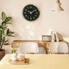 Fashion Tick-free Luminous Wall Clock With Night Light 12 Inch Round Wall Clock Silent Plastic Quartz Clock Office